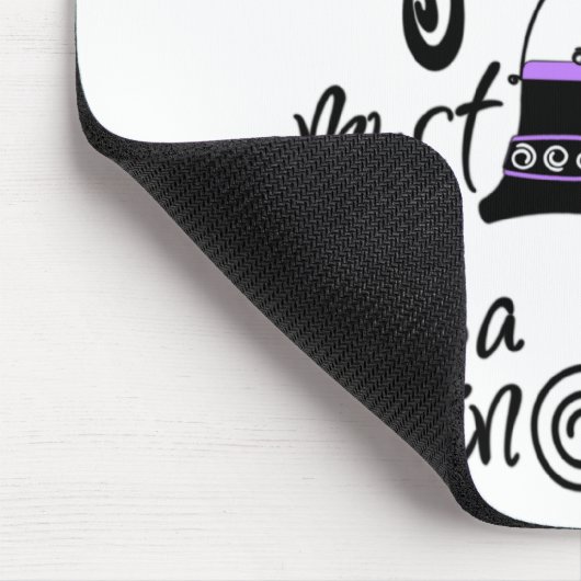 Paarse Mode Mousepad Muismat (Hoek)