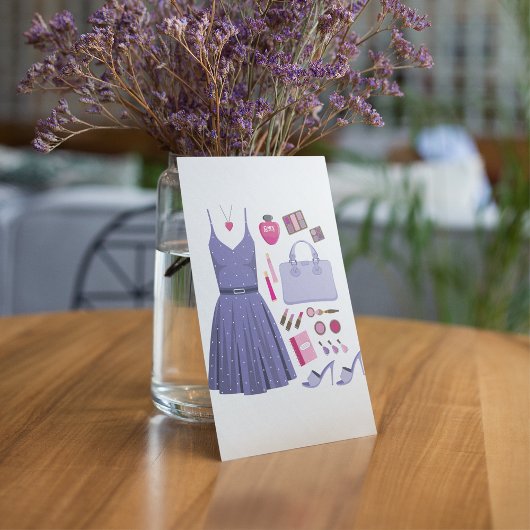 Paarse Mode set Kaart