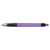 Paarse modepatroon pen (Voorkant)