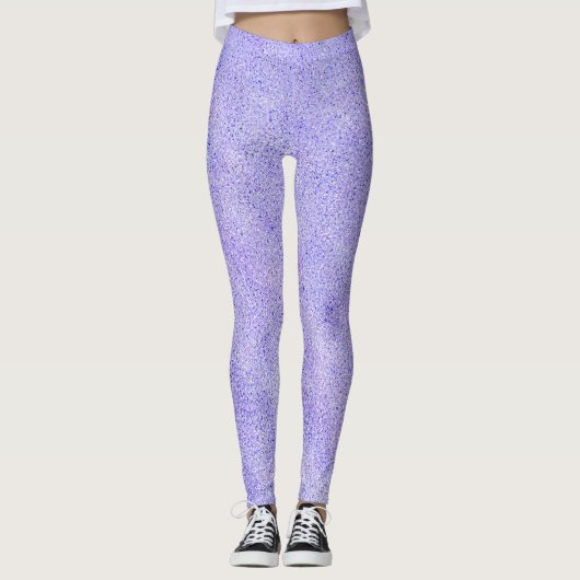Paarse Modern Leggings (Voorkant)