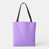 Paarse Moderne Kat Moeder Leven Mooie Moederdag Tote Bag (Achterkant)