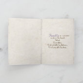 paarse moeders in geroest blik kaart (Binnen)