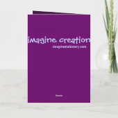 paarse, moge je warmte hebben in je iglo, olie... kaart (Achterkant)