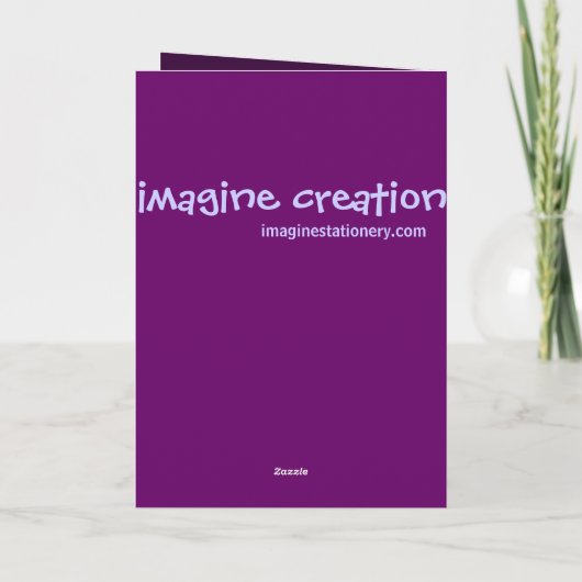 paarse, moge je warmte hebben in je iglo, olie... kaart (Achterkant)