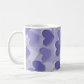 Paarse mok van het hart (Links)