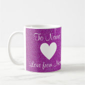 Paarse Mok van het zusje van het zuster-hart van G (Links)