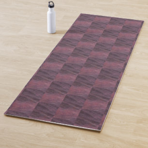 Paarse moke-inspanningsmat yogamat