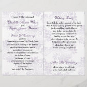 paarse monogram gevouwen Weddenschap (Achterkant)