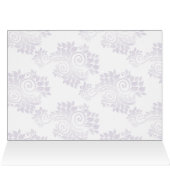 paarse monogram zitkaart (Binnen Horizontaal (Boven))