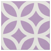 Paarse monometerstructuur van Afrikaanse Violet Ge Stof (Close Up)