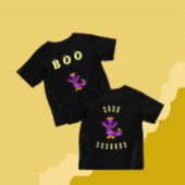 Paarse monster baby T-shirt