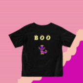 Paarse monster baby T-shirt