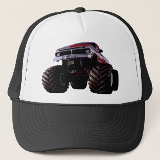 Paarse Monster Truck Trucker Pet