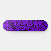 Paarse Monsters Skateboard Deck (Horizontaal)