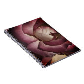 Paarse Mood Flower Notitieboek (Rechterzijde)