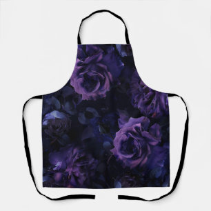 Paarse Moody Rozen Schort