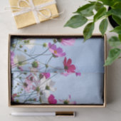 Paarse Mooie Zomer Bloemwei Tissuepapier (Geschenk)