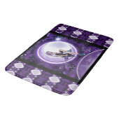 Paarse Moon Child Bath Mat (Gekanteld)
