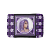 Paarse Moon Child Bath Mat (Voorkant)