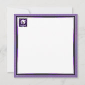 Paarse Moon Child-blanco kaart (Achterkant)