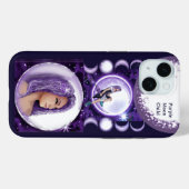 Paarse Moon Child Case-Mate iPhone Case (Achterkant (horizontaal))