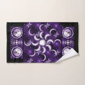Paarse Moon Child Handdoek (Handdoek)