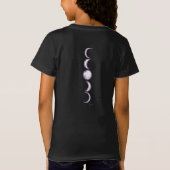 Paarse Moon Child T-Shirt (Achterkant)