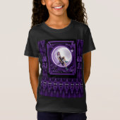 Paarse Moon Child T-Shirt (Voorkant)