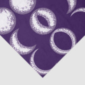 Paarse Moon Child Tissuepapier (Detail)