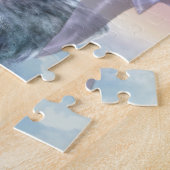 Paarse Moon Fairy Magical Legpuzzel (Zijkant)