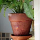 Paarse Moon Goddess Wiccan Triple Moon Symbol Art Rubberstempel