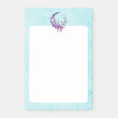 Paarse Moon Post-it® Notes (Voorkant)
