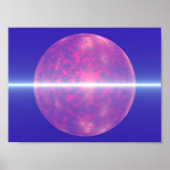 Paarse Moon Poster (Voorkant)