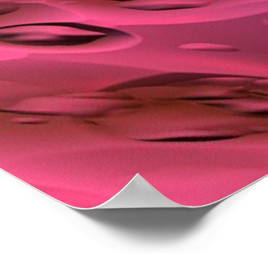 Paarse Moon Poster (Hoek)