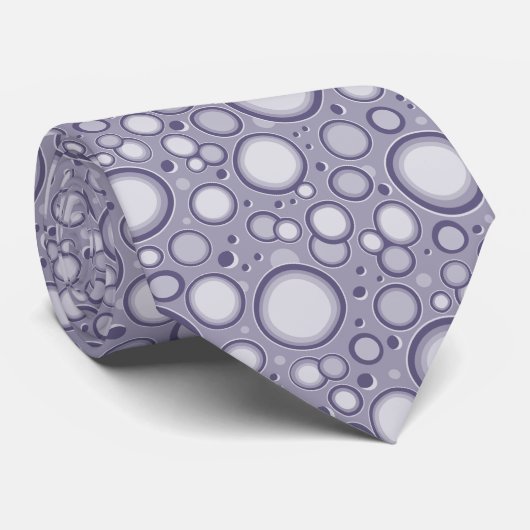 Paarse Moon Stropdas (Opgerold)