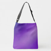 Paarse Moonlight Ombre Effect Crossbody Bag Tas (Achterkant)