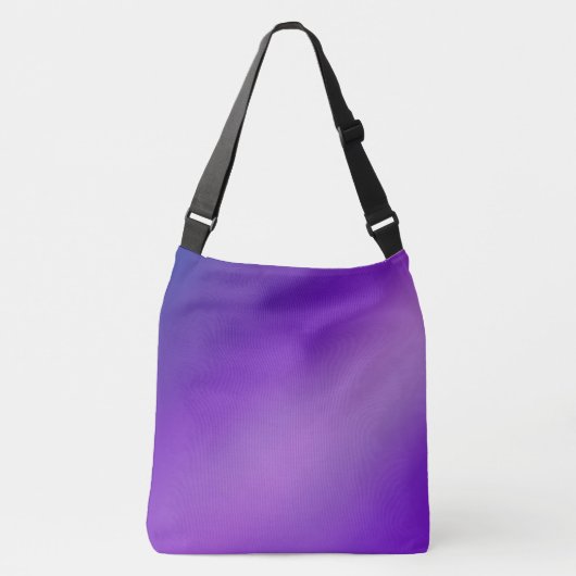 Paarse Moonlight Ombre Effect Crossbody Bag Tas (Voorkant)