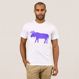 Paarse Moose apparel T-shirt