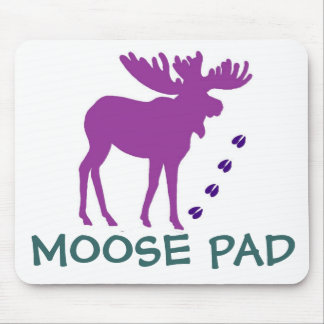 Paarse MOOSE Pad Muismat