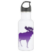 Paarse Moose Waterfles (Voorkant)