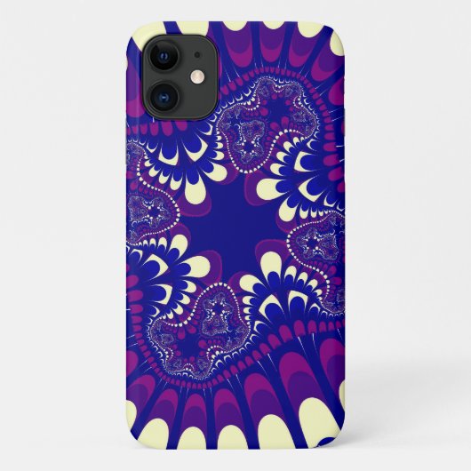 Paarse morning Glory Flower Case-Mate iPhone Case (Achterkant)