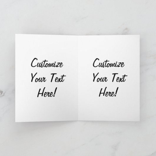 Paarse morning Glory Flower Kaart (Binnen)