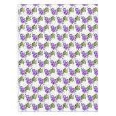 Paarse morning Glory Tafelkleed (Voorkant)