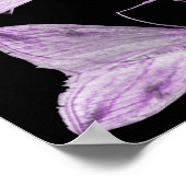 Paarse moth Art Print (Hoek)