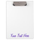 Paarse move-druivenstripes decor klembord (Voorkant)