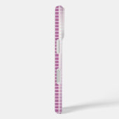 Paarse mozaïek Tegels Case-Mate iPhone Case (Achterkant / Rechts)