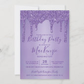 Paarse muggenglitter drijft elk jaar de dag van de kaart (Voorkant)