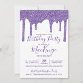 Paarse muggenglitter drijft elk jaar de dag van de kaart (Voorkant)