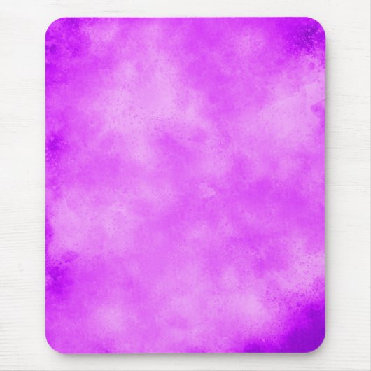 Paarse muis met cloudeffect muismat (Voorkant)