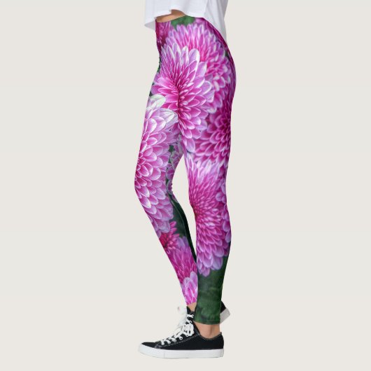 Paarse Mums Leggings (Links)